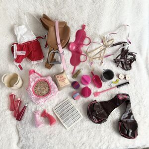 Our Generation Assorted Horse Accessory Lot Saddle Bridal Barn For 18 Inch Doll